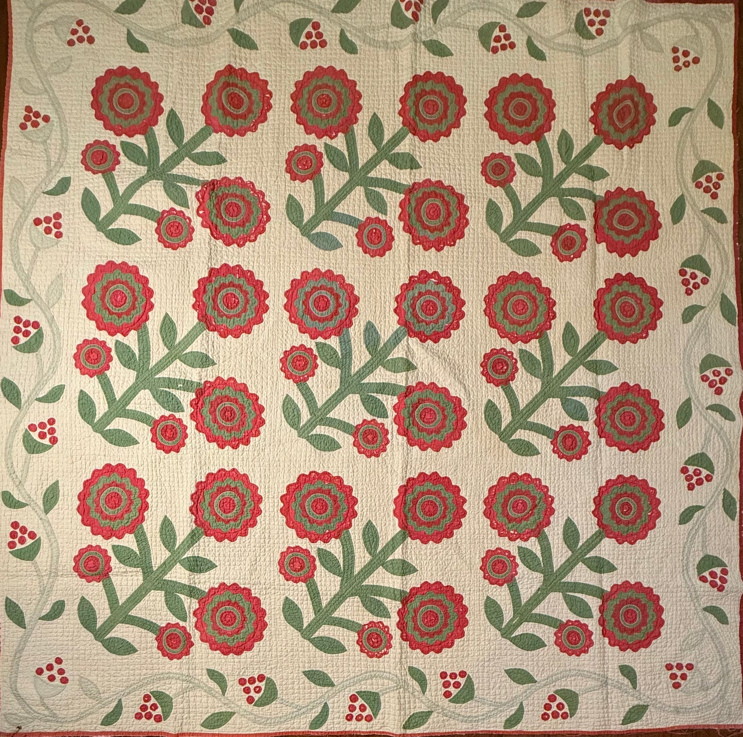 Early Rose of Sharon Quilt