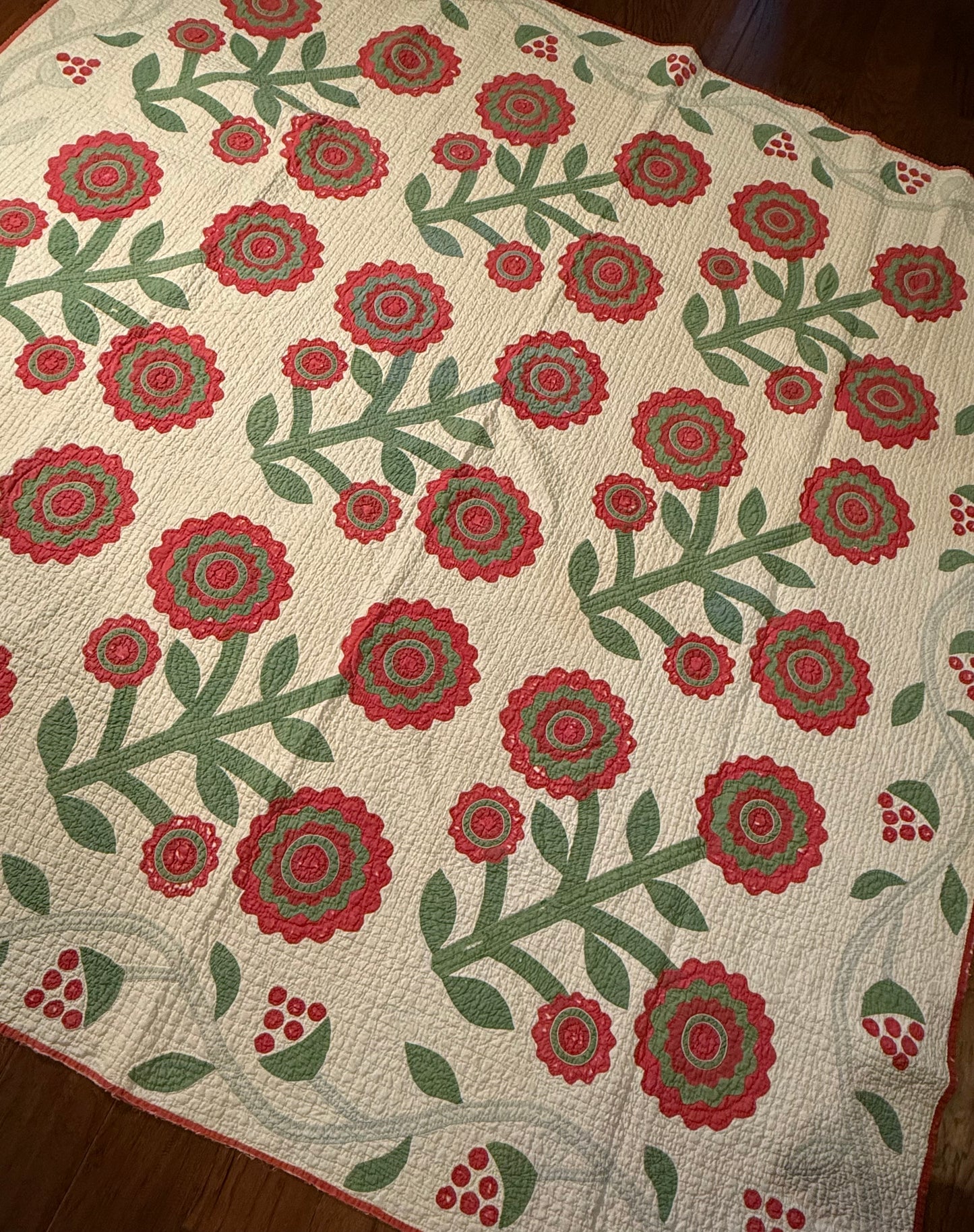 Early Rose of Sharon Quilt