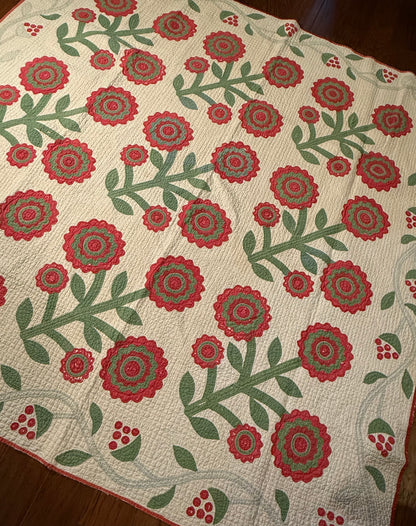 Early Rose of Sharon Quilt