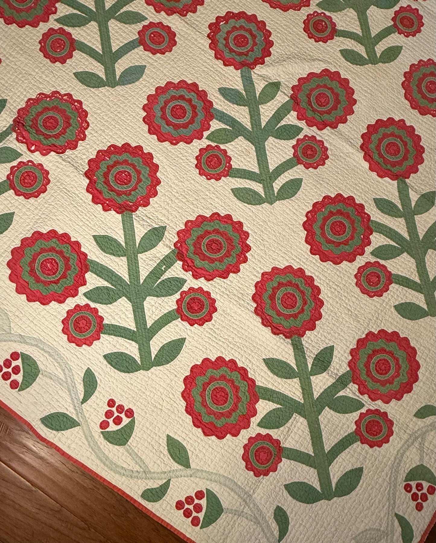 Early Rose of Sharon Quilt