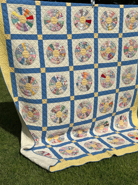 Wagon Wheel Colorful Quilt