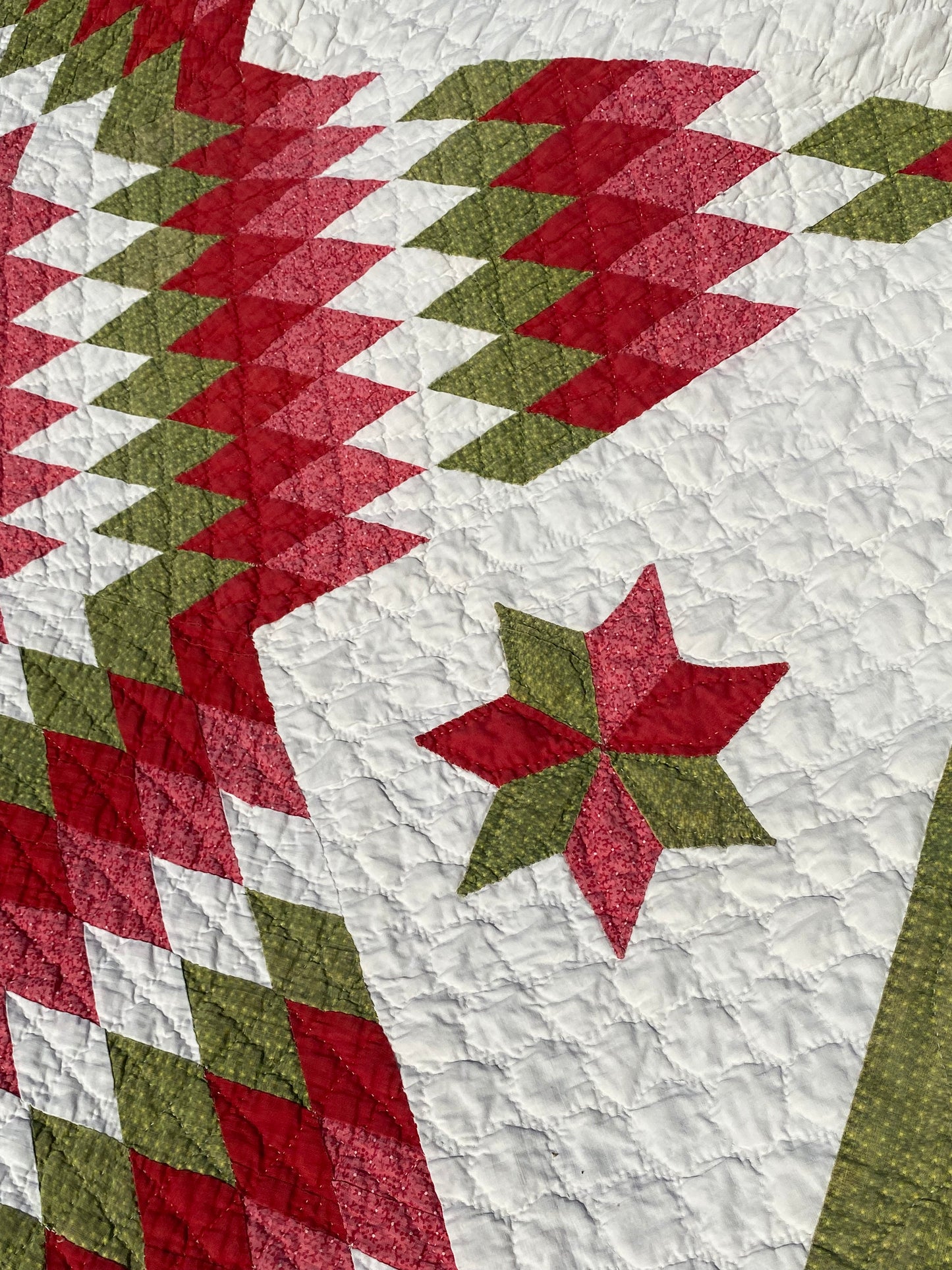 Star of Bethlehem Quilt with Floating Stars~~ Sold