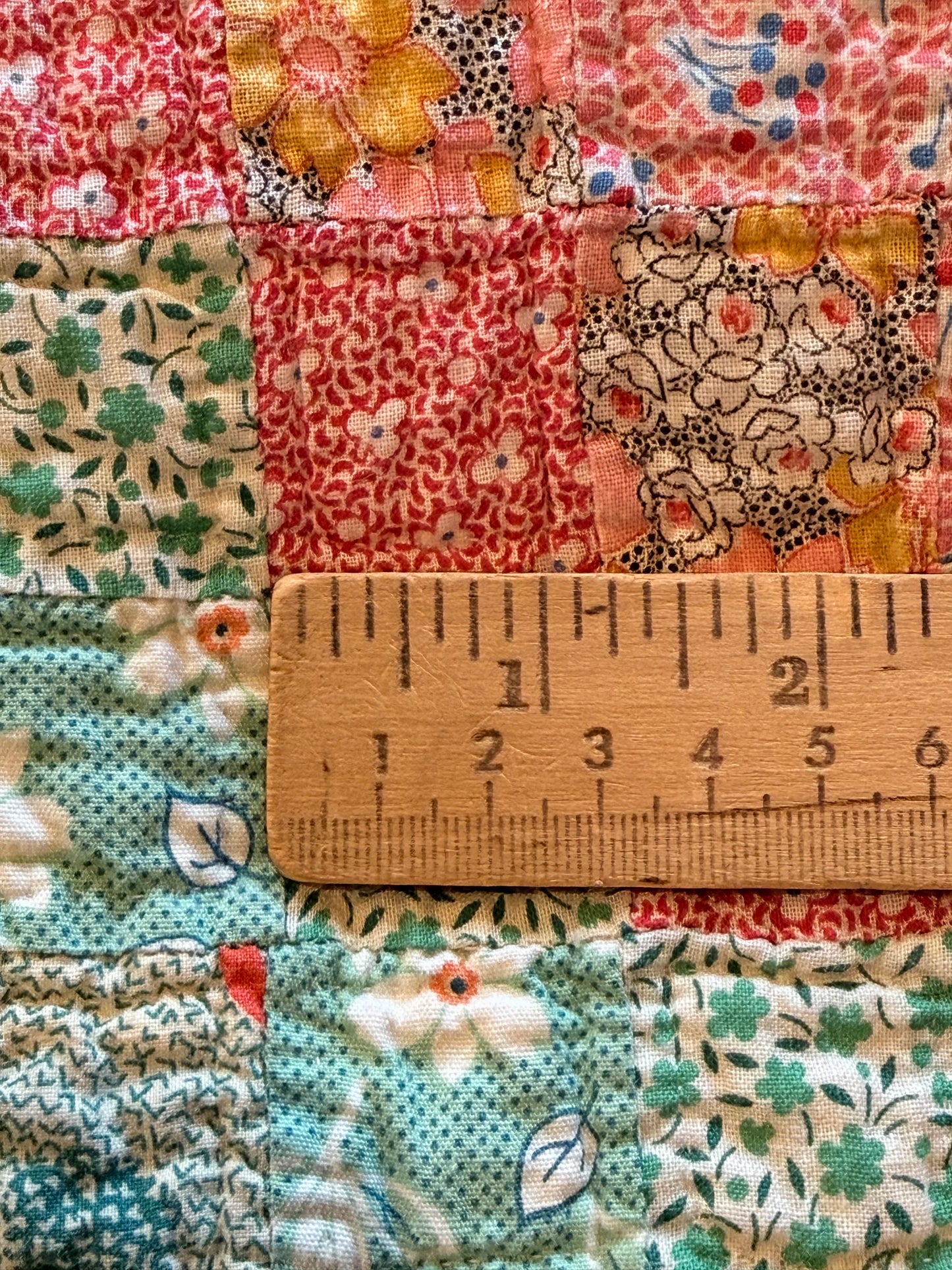 Patchwork Around the World Quilt