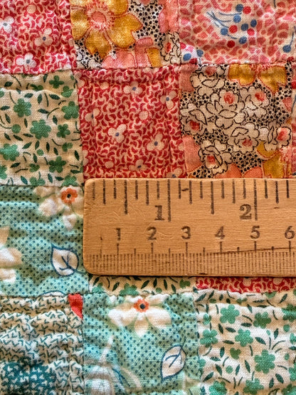 Patchwork Around the World Quilt