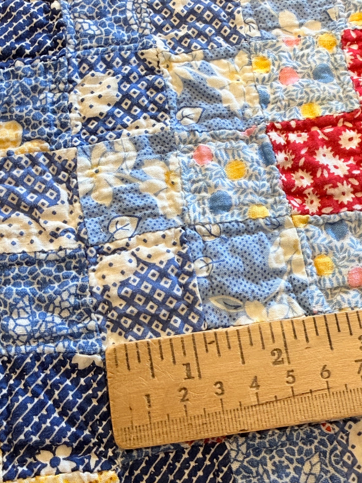 Patchwork Around the World Quilt