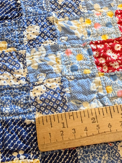 Patchwork Around the World Quilt