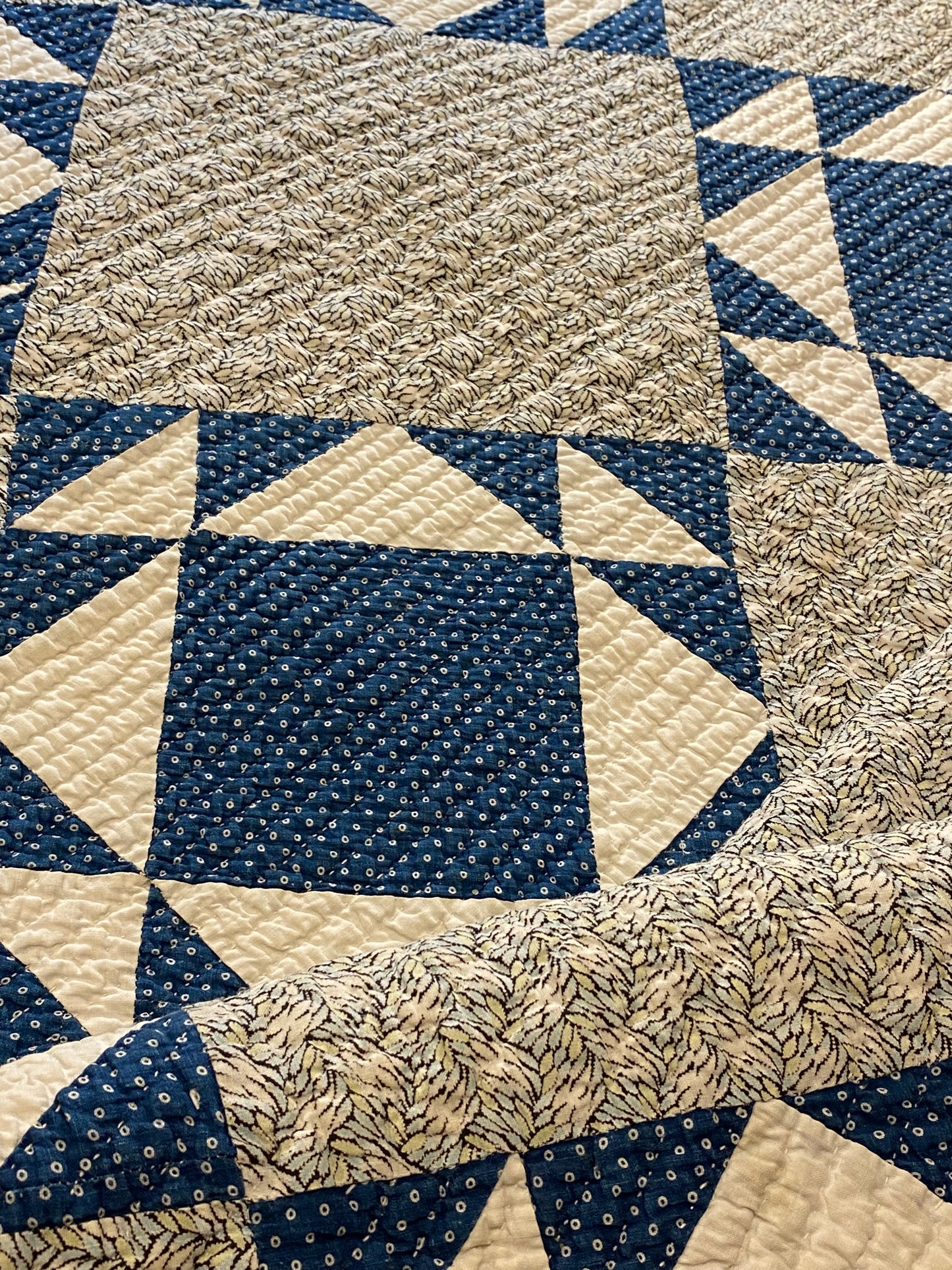 Blues Mosaic Variant Quilt