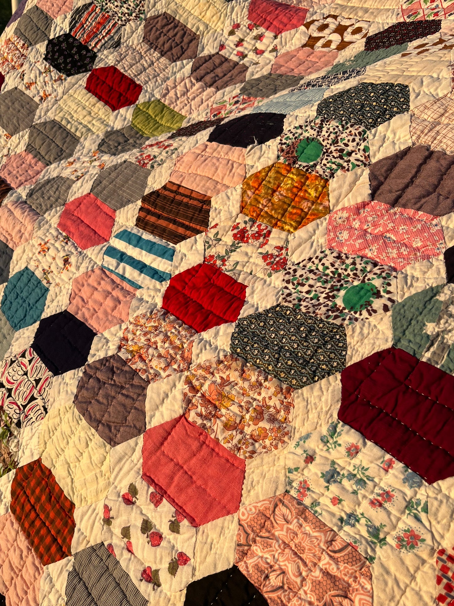 Scrappy Stained Glass Quilt