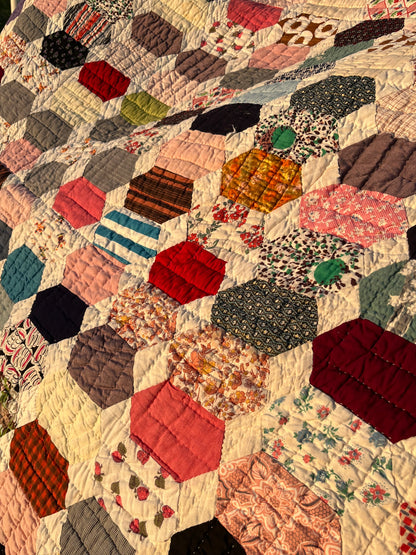 Scrappy Stained Glass Quilt