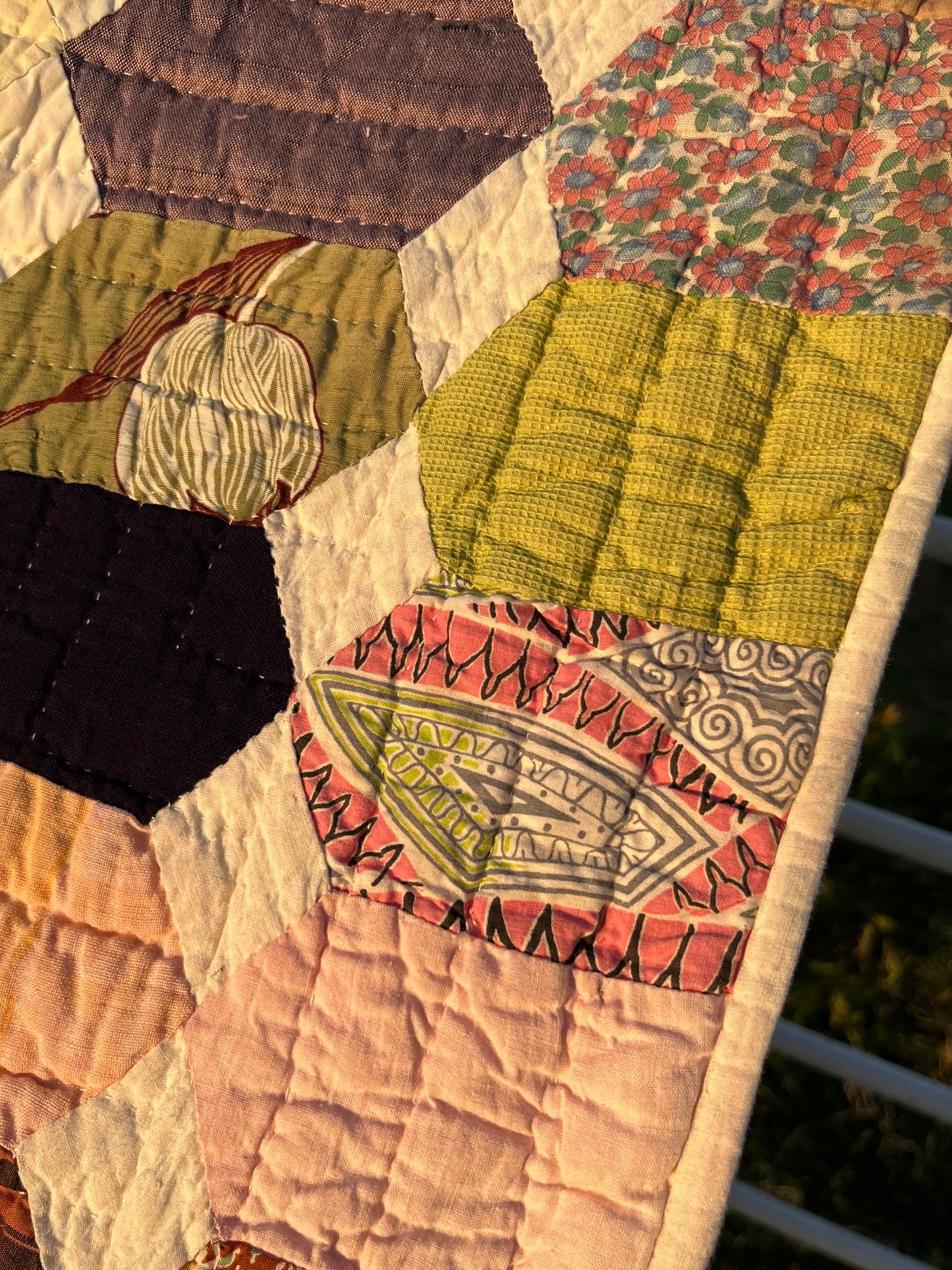 Scrappy Stained Glass Quilt