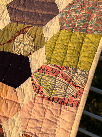 Scrappy Stained Glass Quilt