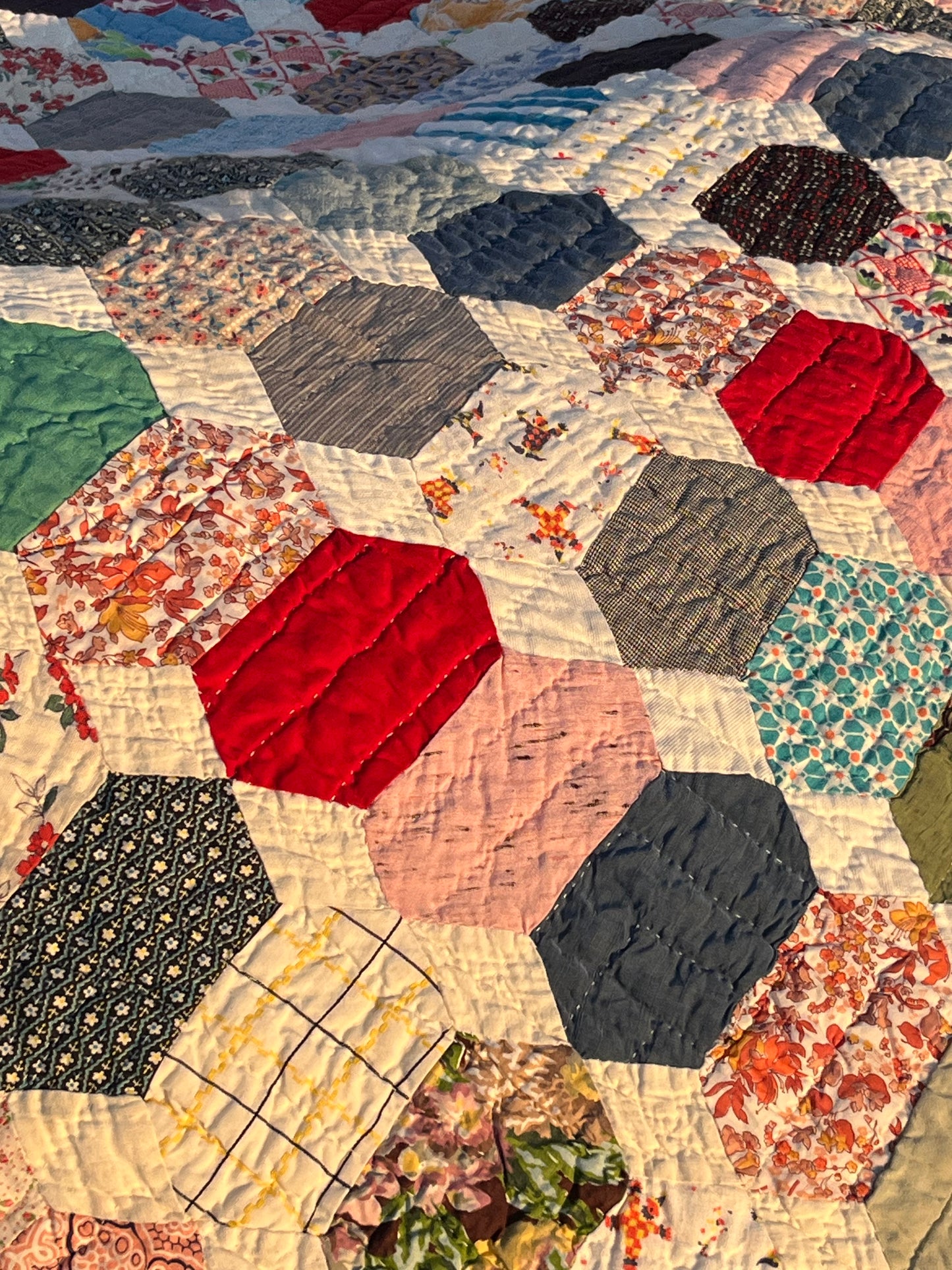 Scrappy Stained Glass Quilt