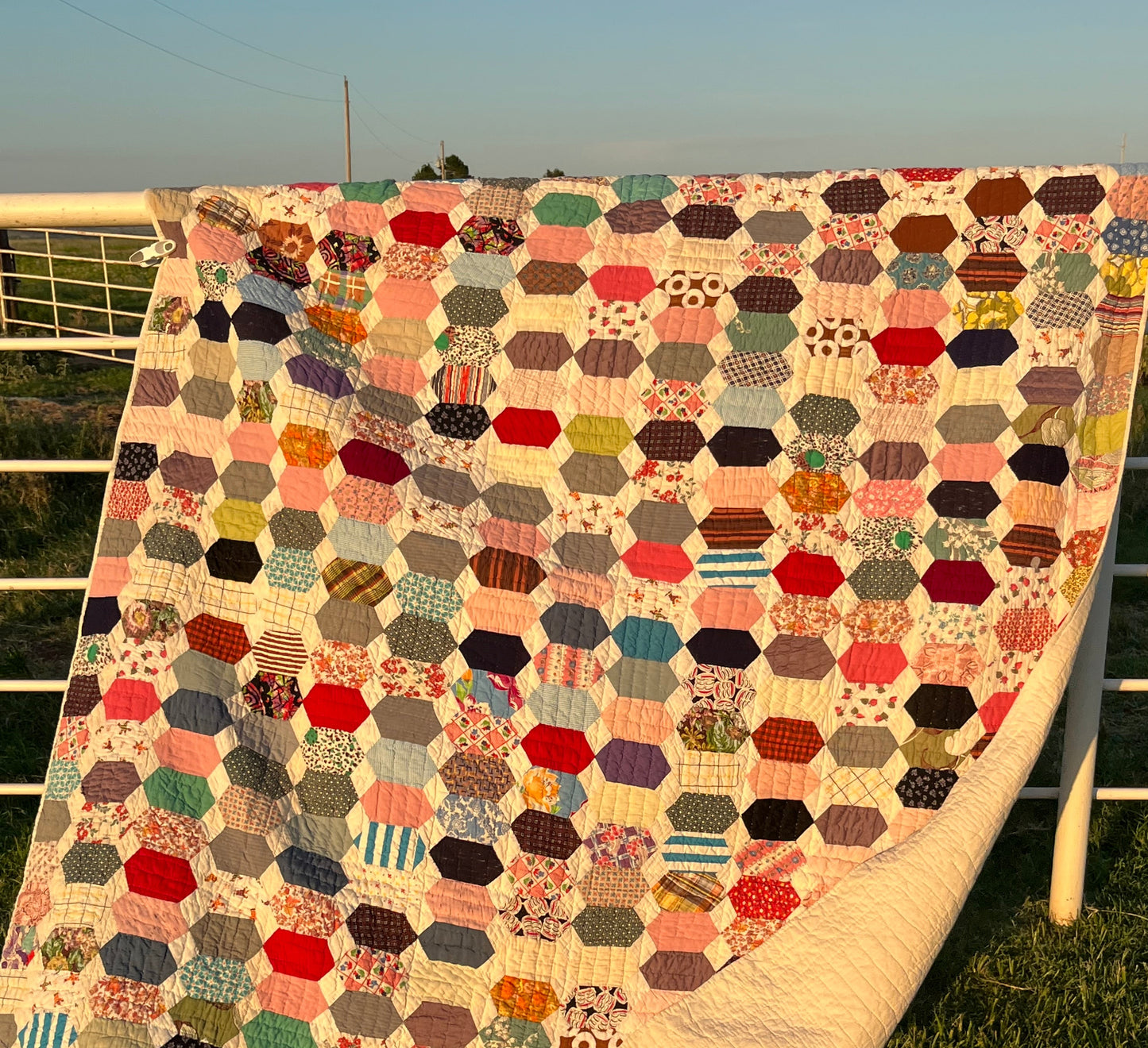 Scrappy Stained Glass Quilt