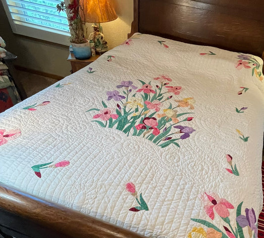 The Iris Garden Quilt