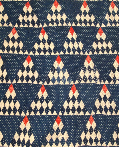 Sugarloaf  Indigo Quilt