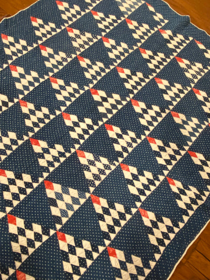 Sugarloaf  Indigo Quilt