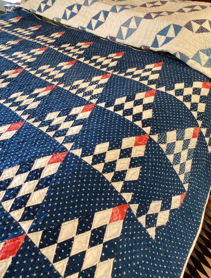 Sugarloaf  Indigo Quilt