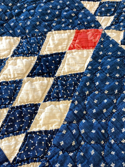 Sugarloaf  Indigo Quilt