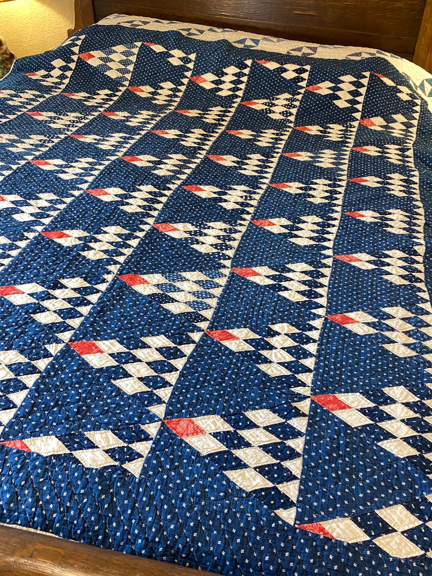 Sugarloaf  Indigo Quilt