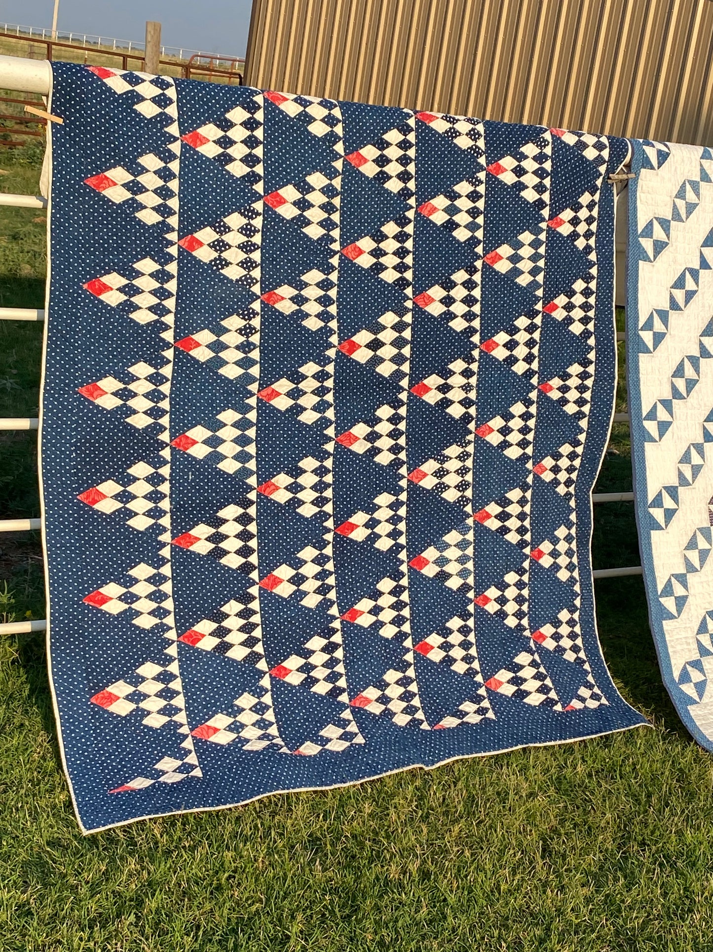 Sugarloaf  Indigo Quilt