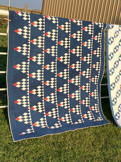 Sugarloaf  Indigo Quilt