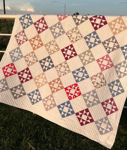 Scrappy  Variable Stars Quilt
