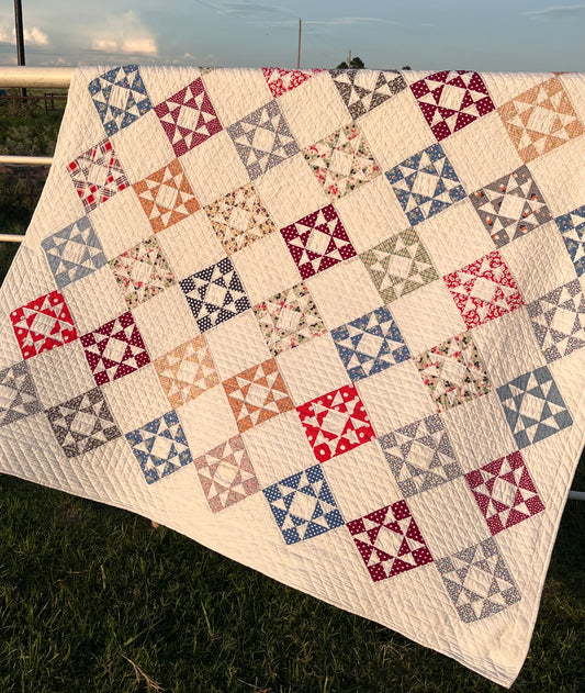 Scrappy  Variable Stars Quilt