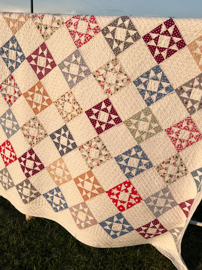 Scrappy  Variable Stars Quilt