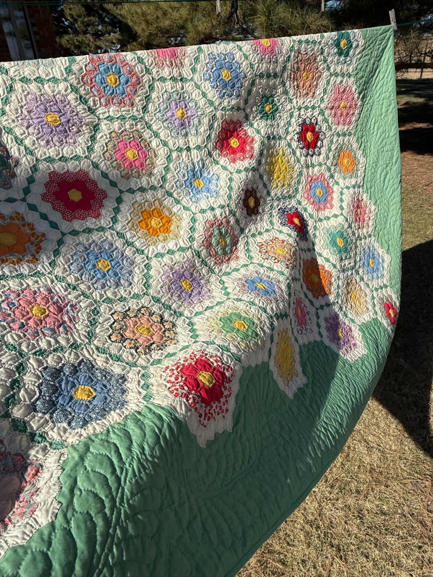 Fabulous Flower Garden Quilt