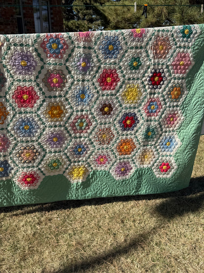 Fabulous Flower Garden Quilt