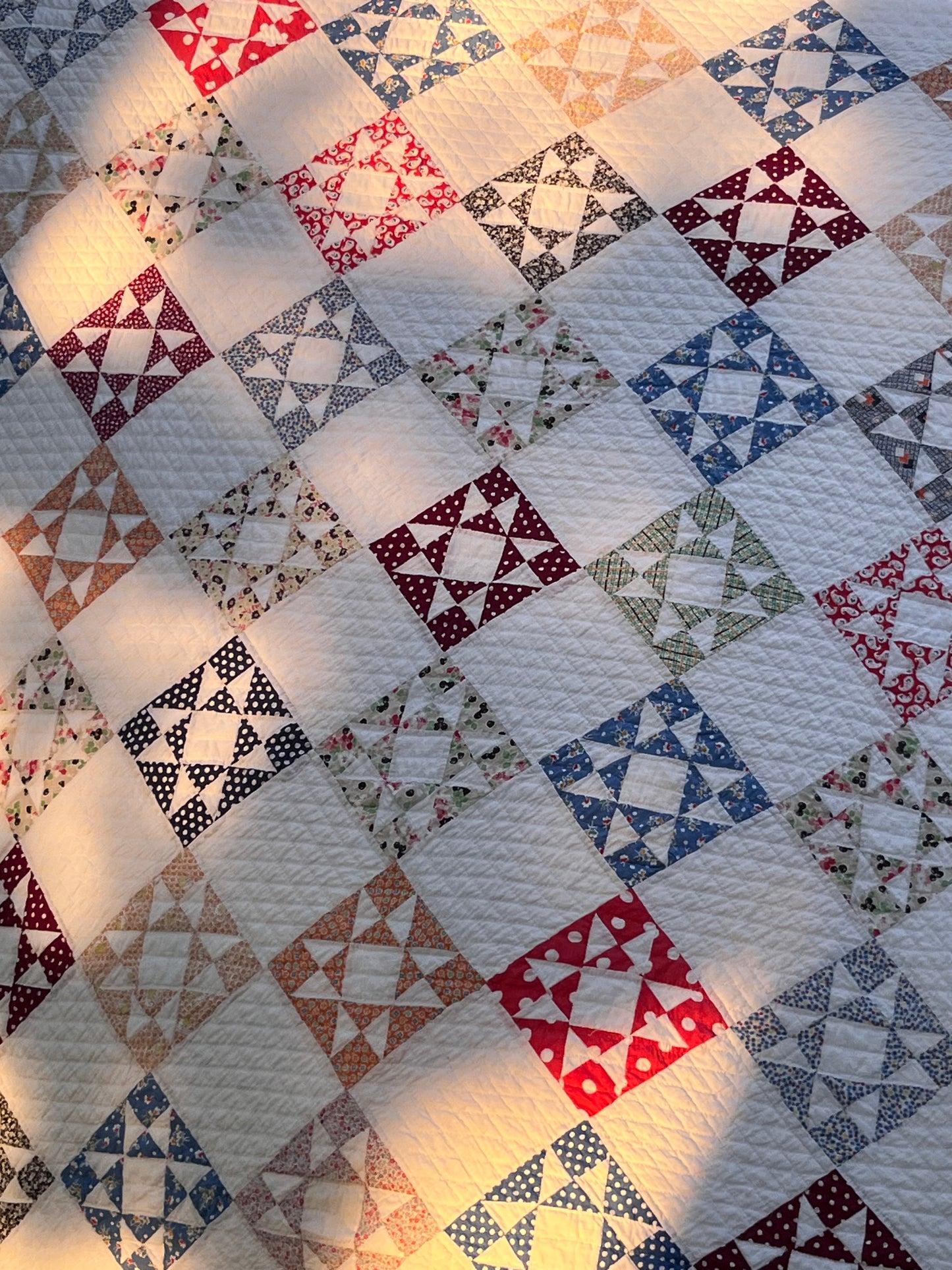 Scrappy  Variable Stars Quilt