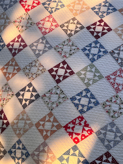 Scrappy  Variable Stars Quilt