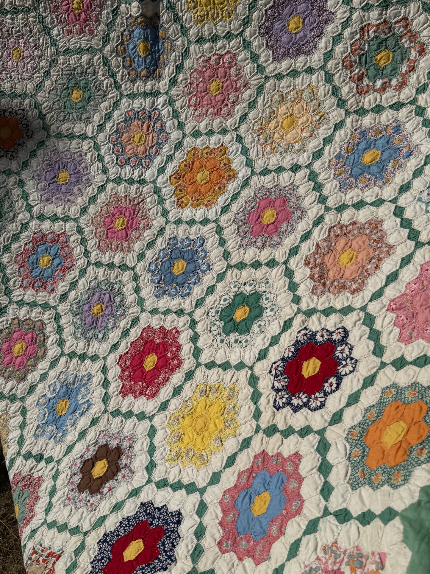 Fabulous Flower Garden Quilt