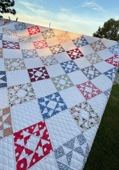 Scrappy  Variable Stars Quilt