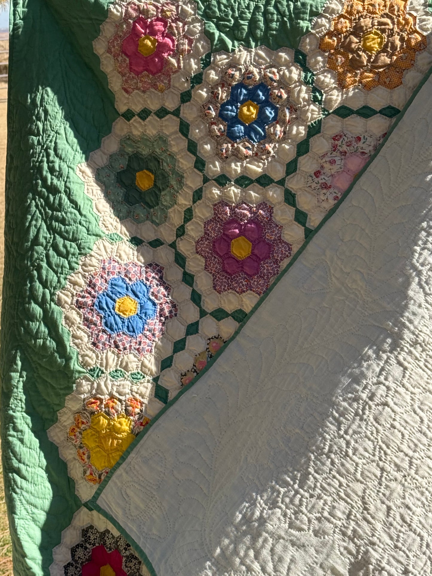 Fabulous Flower Garden Quilt
