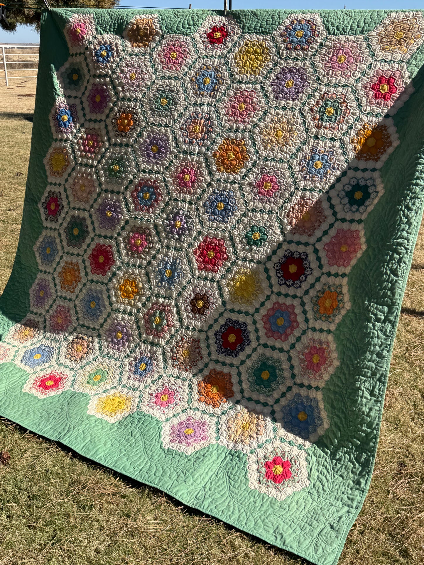 Fabulous Flower Garden Quilt