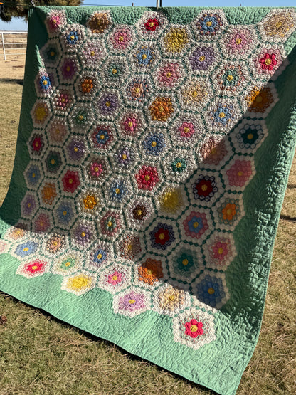 Fabulous Flower Garden Quilt