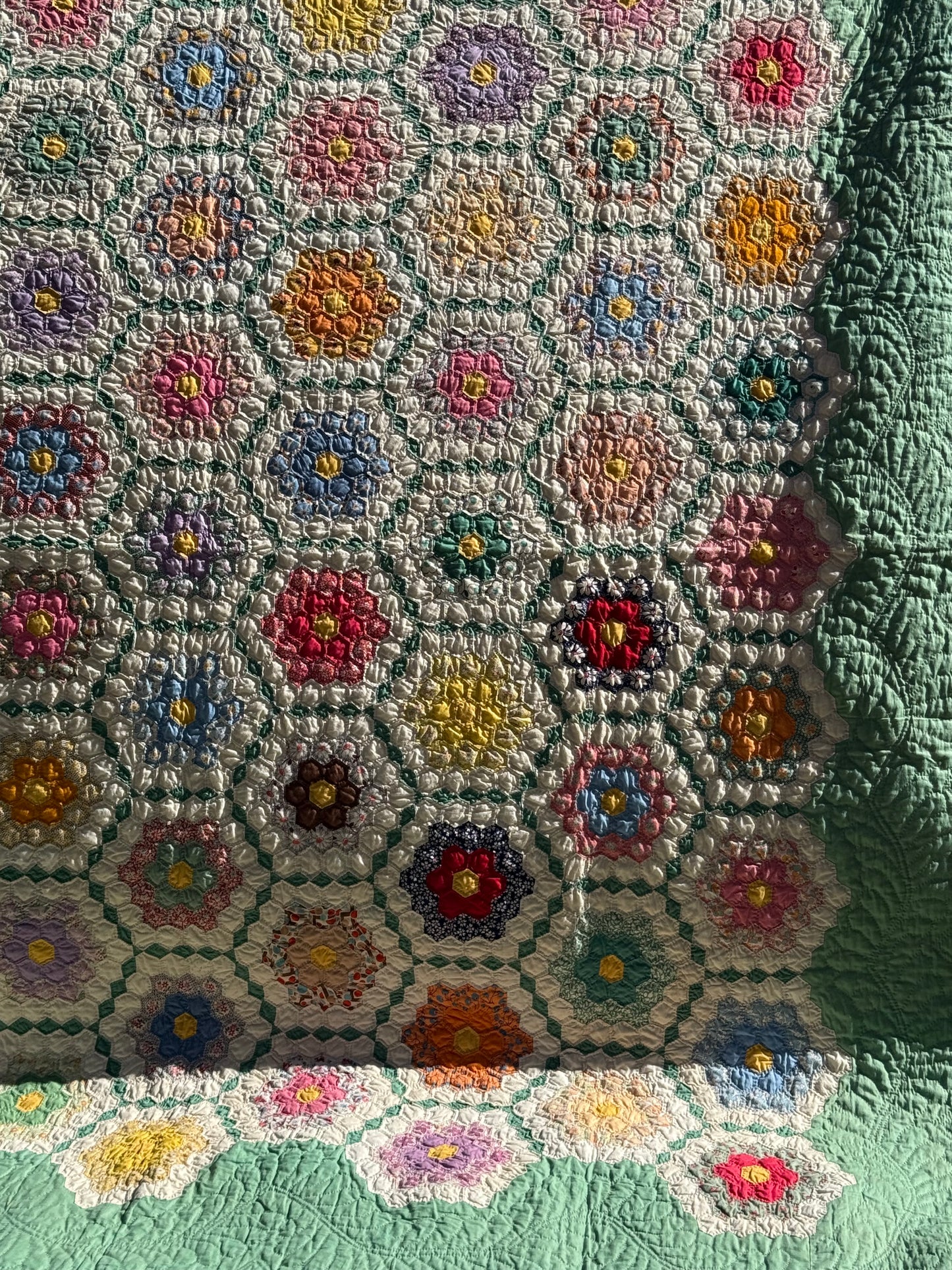 Fabulous Flower Garden Quilt