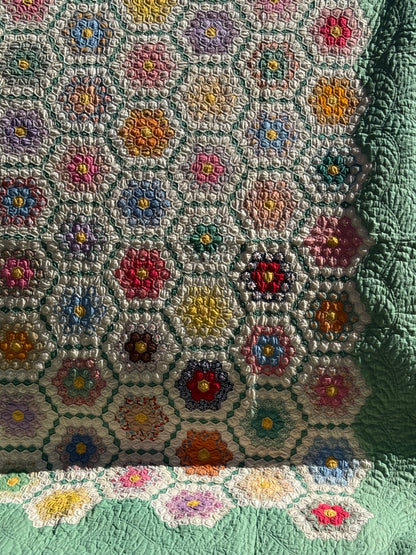 Fabulous Flower Garden Quilt