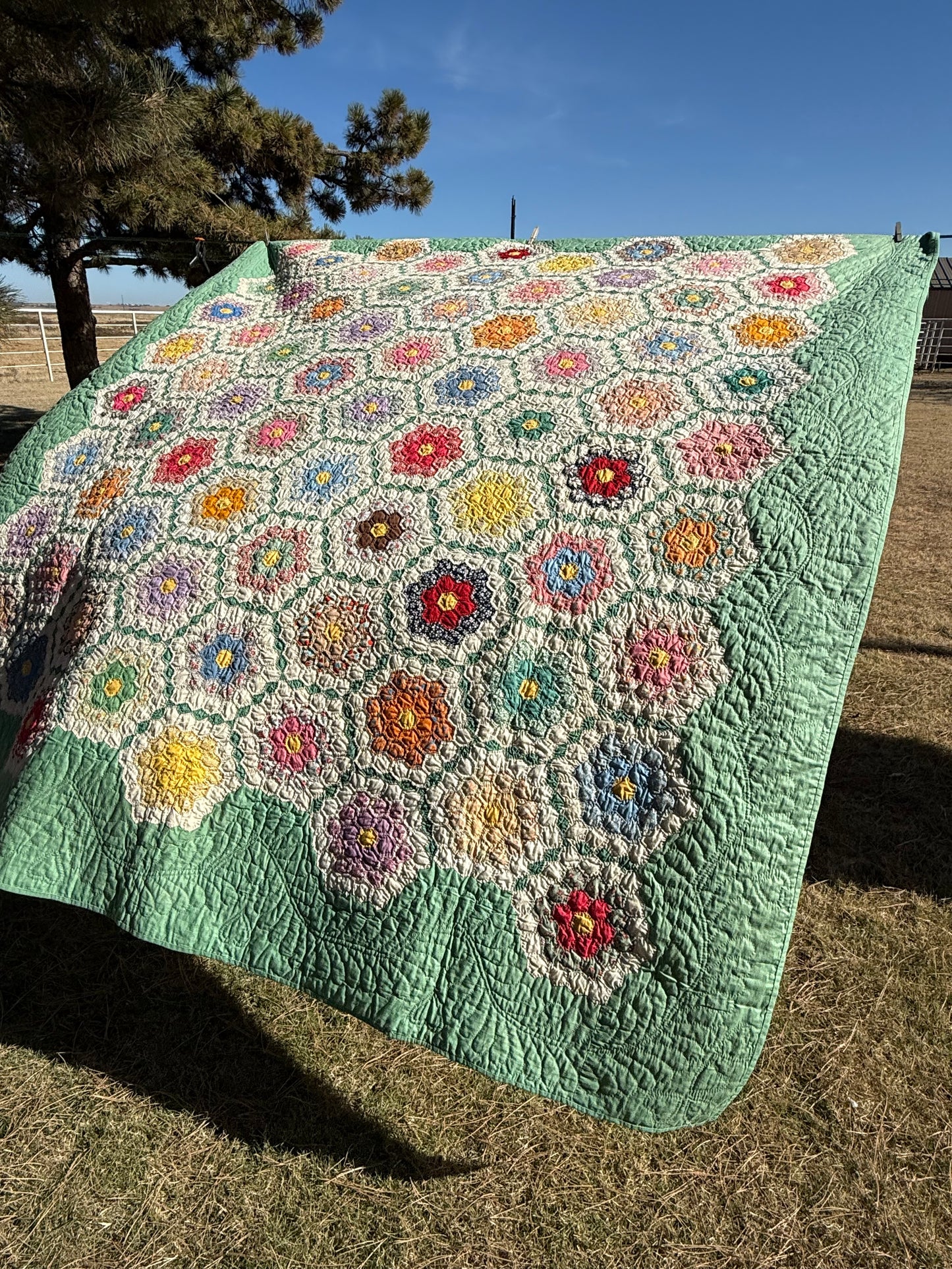 Fabulous Flower Garden Quilt