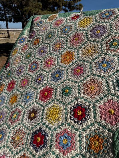 Fabulous Flower Garden Quilt