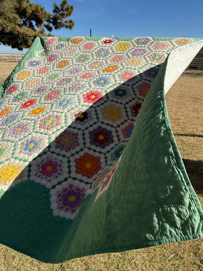 Fabulous Flower Garden Quilt