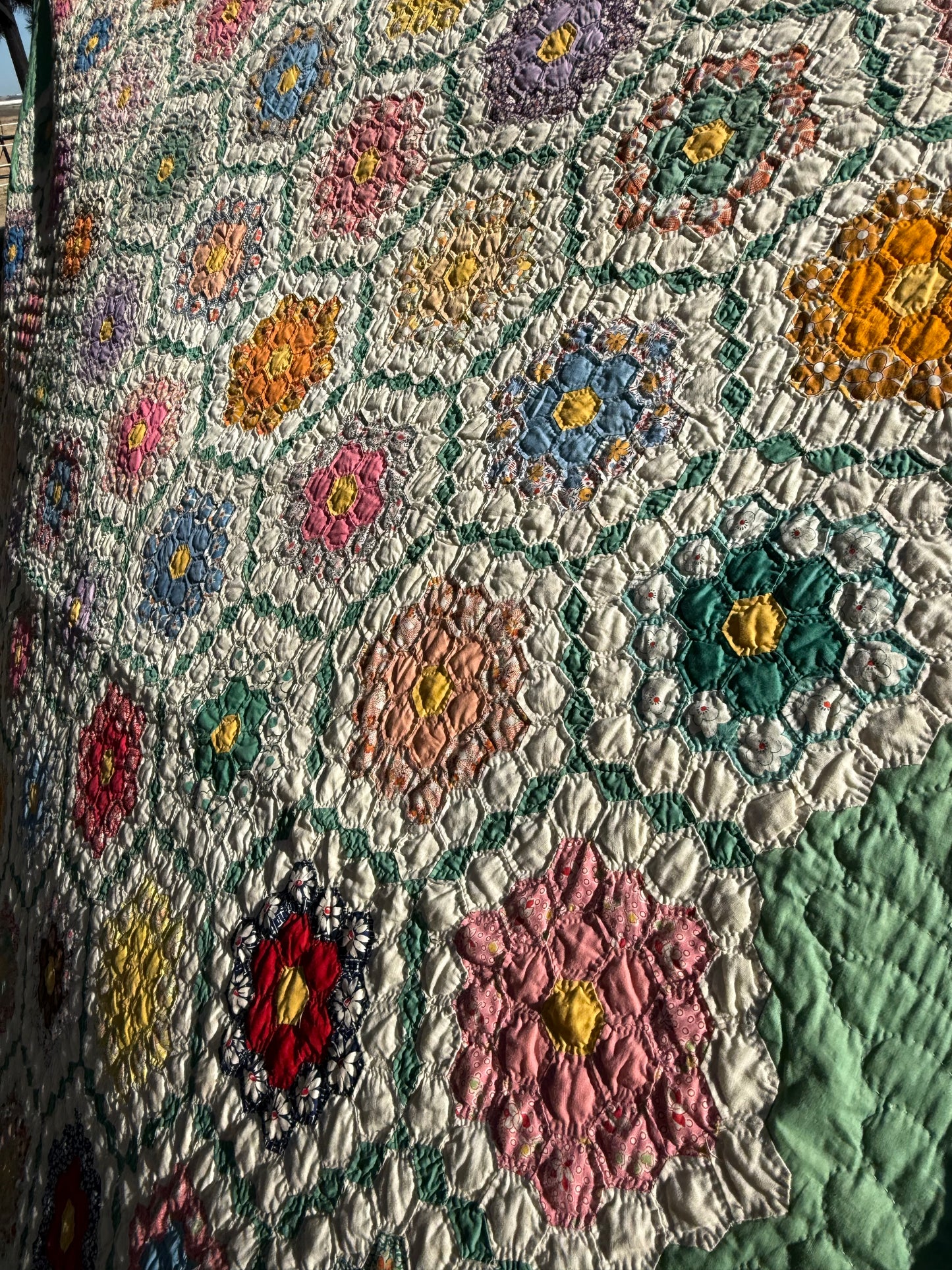 Fabulous Flower Garden Quilt