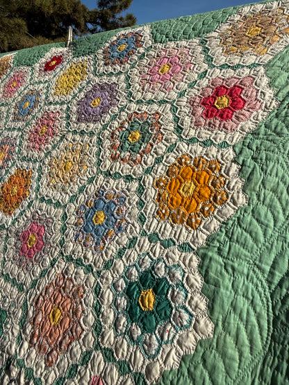 Fabulous Flower Garden Quilt
