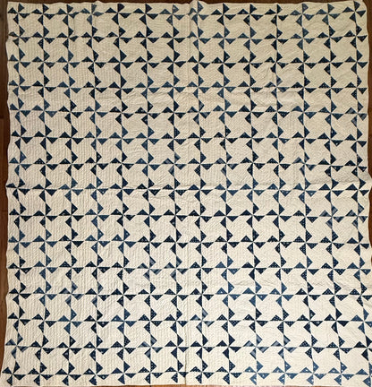 Indigo Mini Pinwheels Quilt