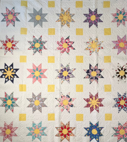 Dahlia Stars Quilt