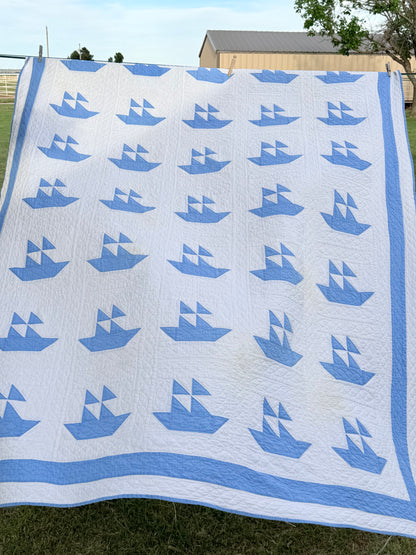 Ships At Sea Quilt
