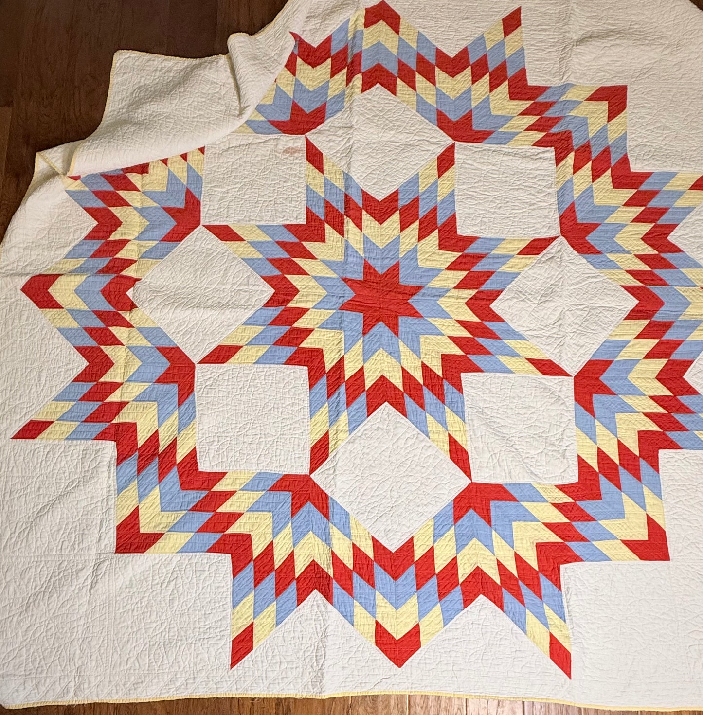 Broken Star Quilt in Solids