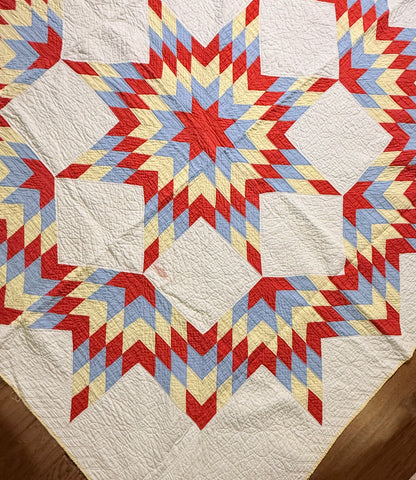 Broken Star Quilt in Solids