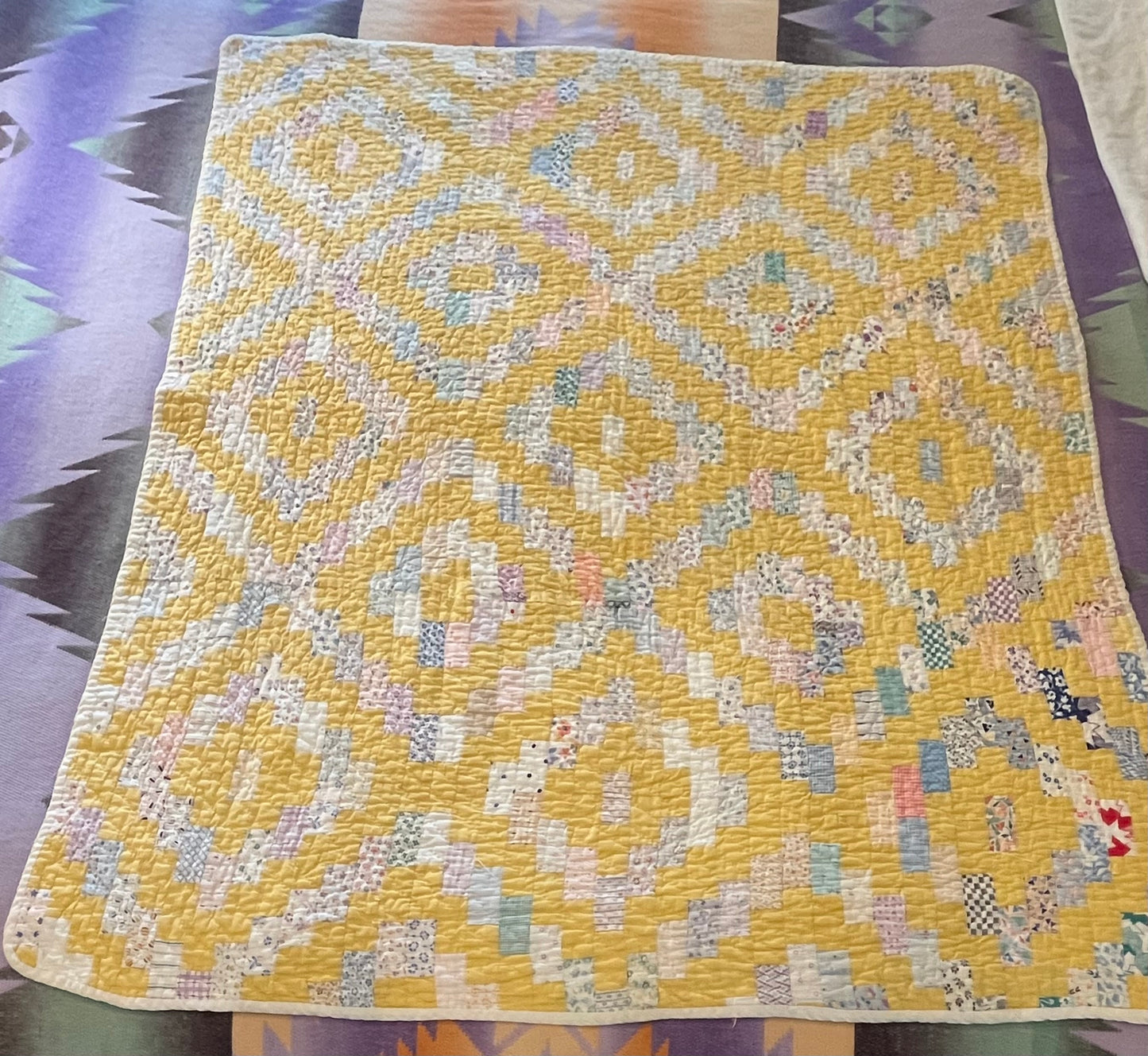 Brickwork Crib Quilt